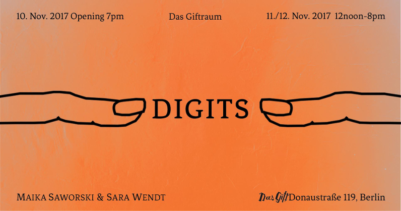 Digits/ Installation/ Maika Saworski & Sara Wendt